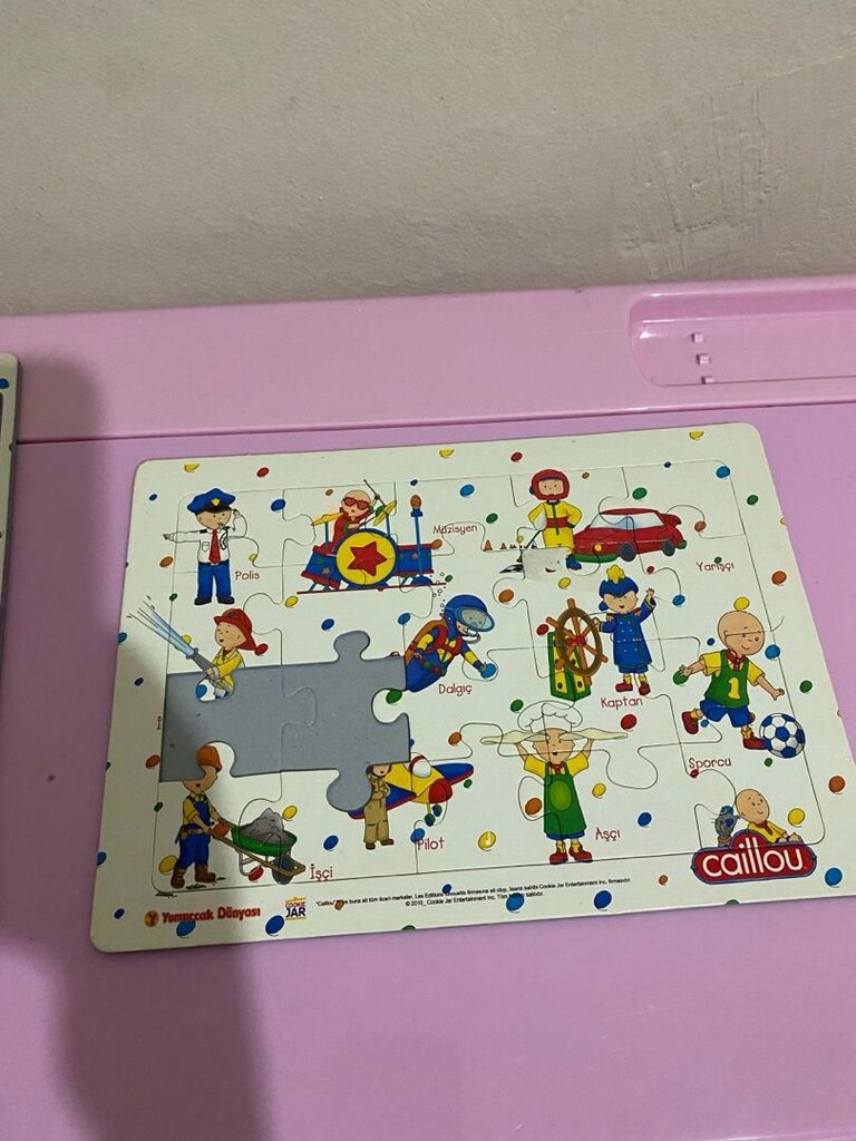 Eğitici puzzel 2 Adet - 2