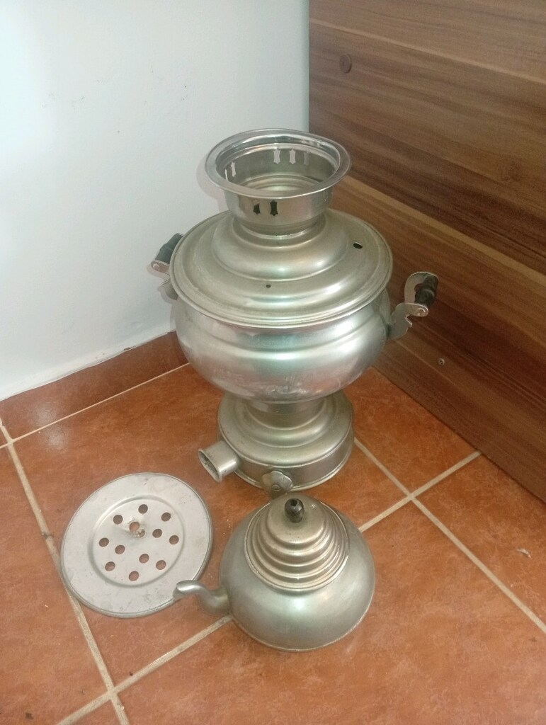 Antika Bakır Semaver - 5
