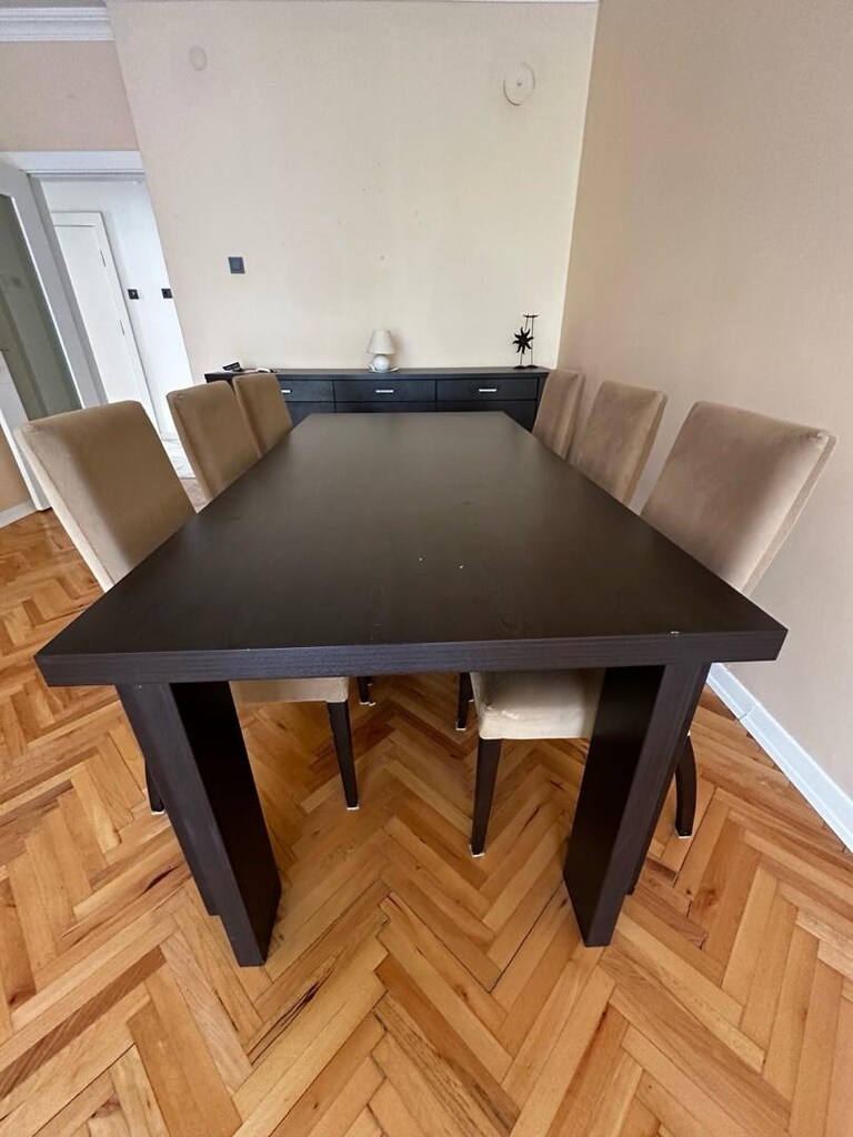YEMEK MASASI VE 6 SANDALYE - 3