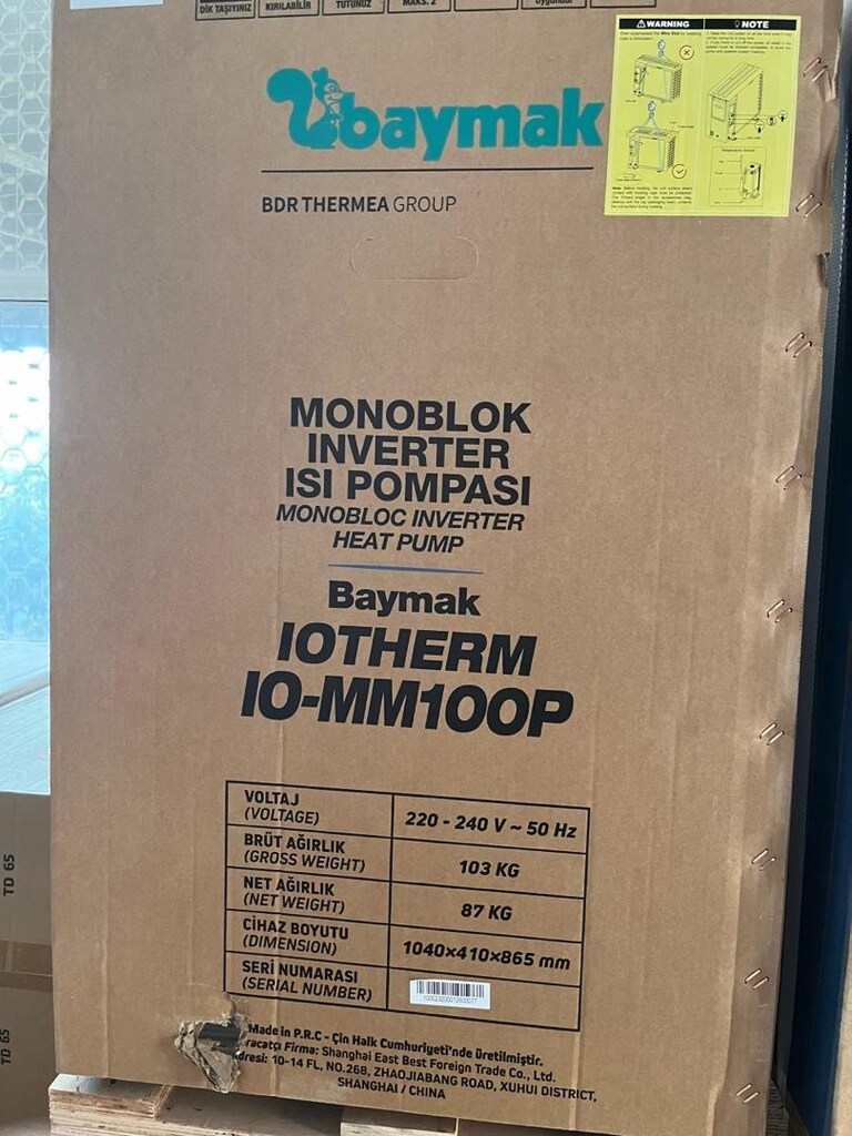 BAYMAK ISI POMPASI <> 10 KW <> SIFIR <> KAPALI KUTUSUNDA - 4