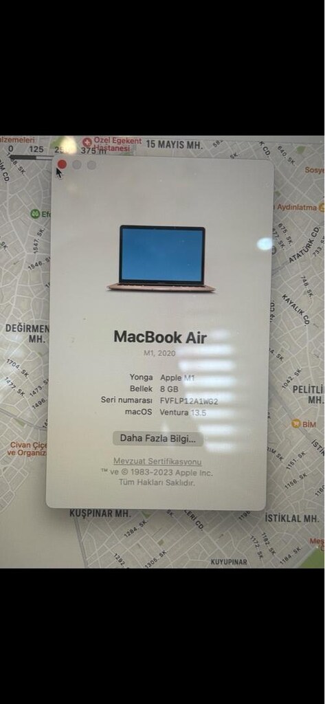 Apple MacBook Air m1 - 6