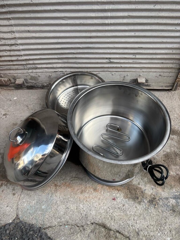 Elektrikli Bardak Mısır Kazanı, Bardak Mısır Kazanı, Krom Mısır Kazanı - 3