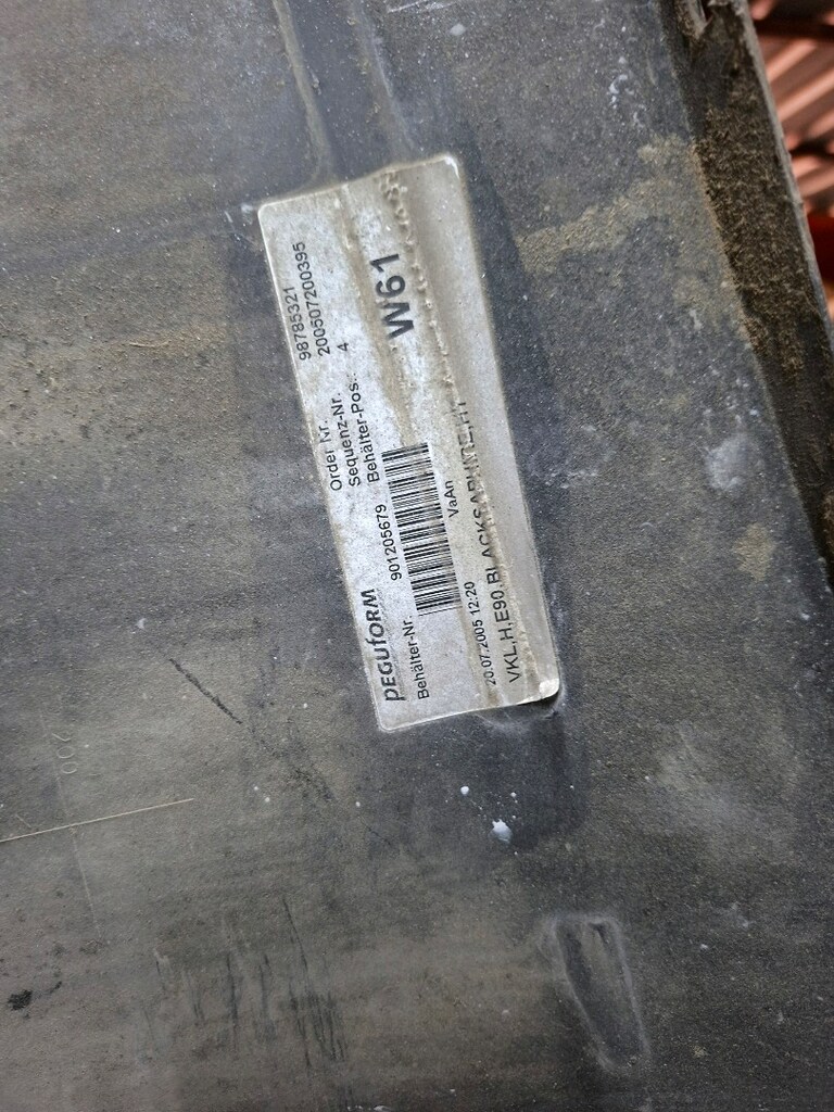 orijinal e90 arka tampon - 2