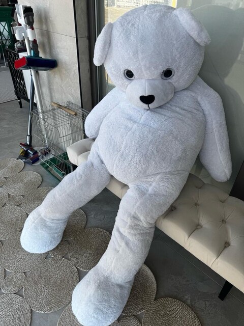 iki metre peluş ayı