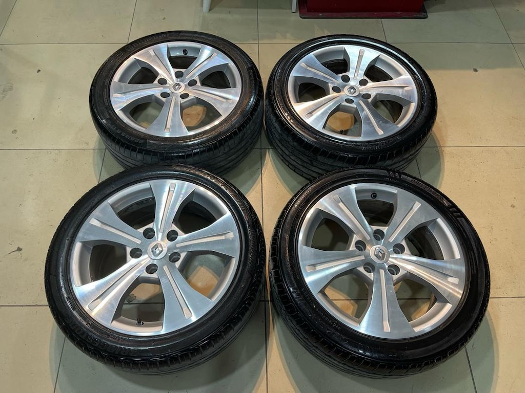 17 İNÇ ORJİNAL MEGANE 3 COUPE JANT LASTİK TAKIMI - 7