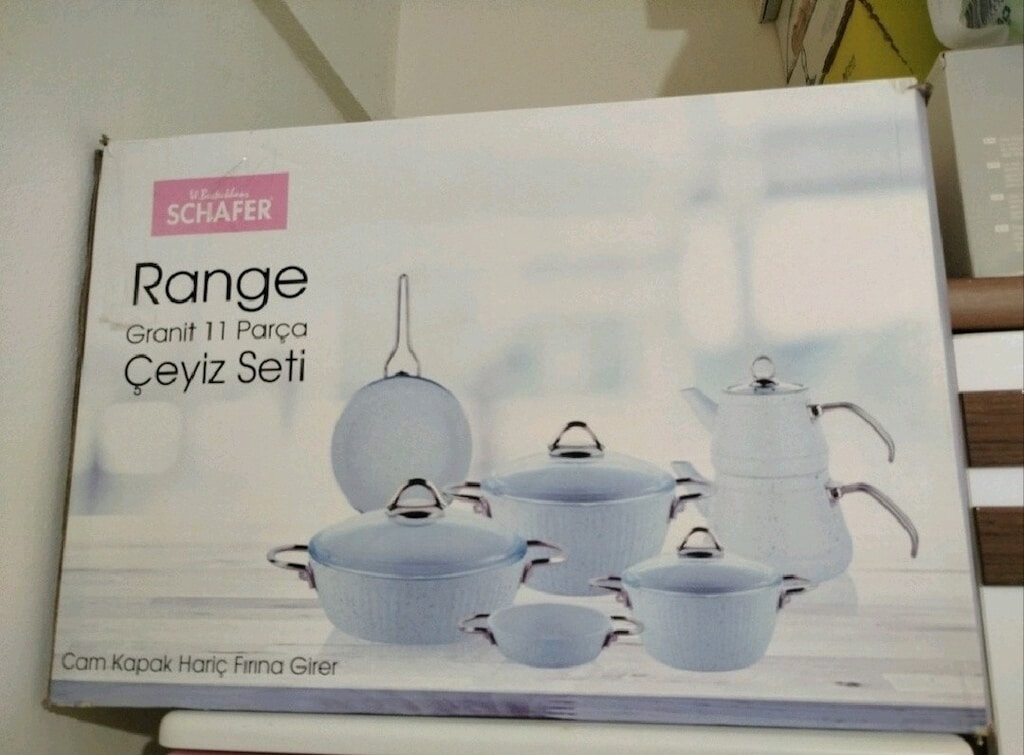 Schafer 11 parça çeyiz seti