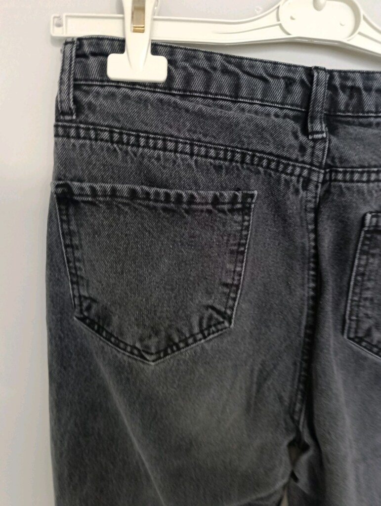Gri Jean Pantolon - 6