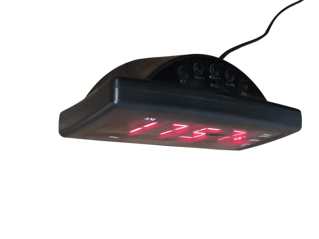 SAAT. MASA SAATİ. ELECTRONİK LED DIGITAL SAAT. CAİXİNG MARKA. - 5