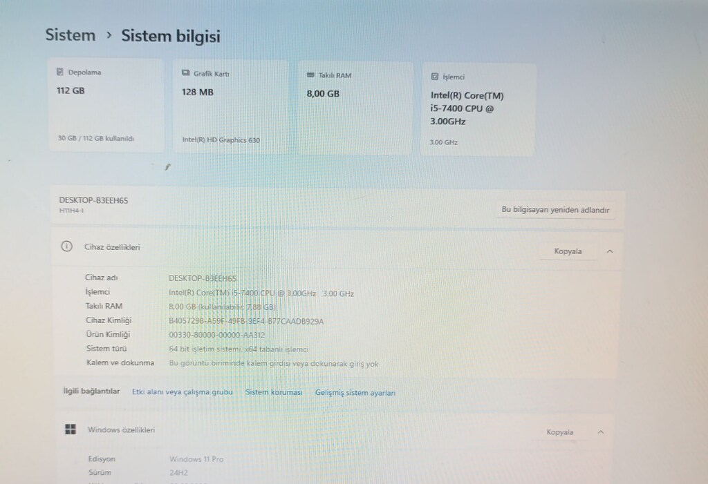 ECS H1H4-I 1151 PIN ÇİFT ETHERNET ENDÜSTRİYEL ANAKART- LVDS -SORUNSUZ - 4