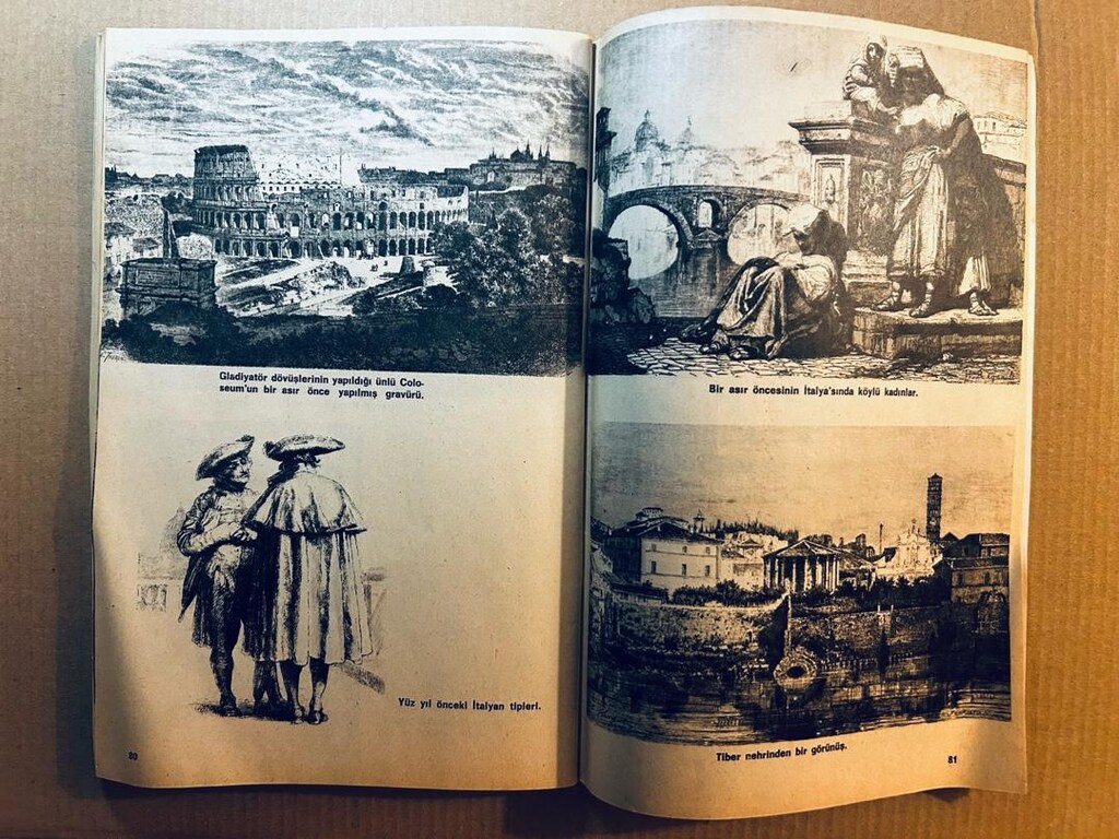 Hayat Tarih Dergi. Eylül 1972 . Yırtık, eksik sayfa yoktur. #hobi #kol - 10