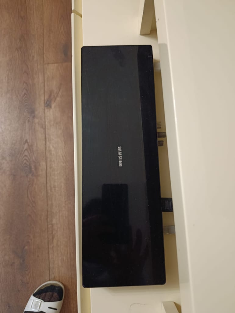 Samsung 55 inç QLED Yedek Parça (Orjinal Metal Kumanda+One Connect Box - 4