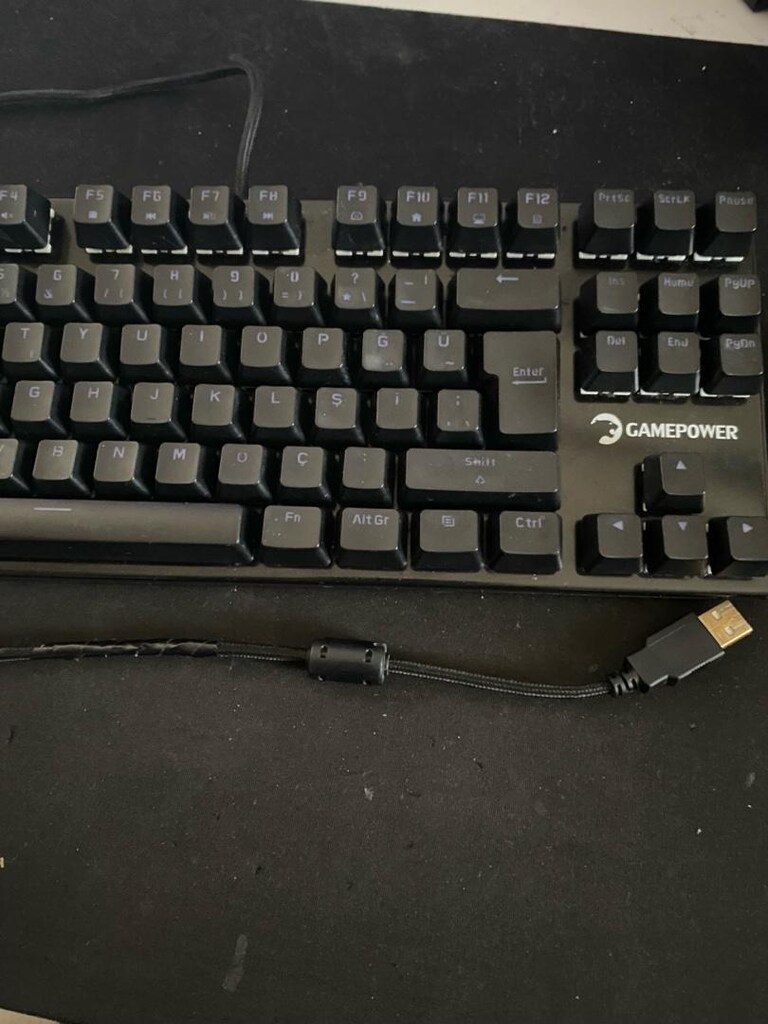 Mekanik Gamepower Warlock Compact Klavye - 5