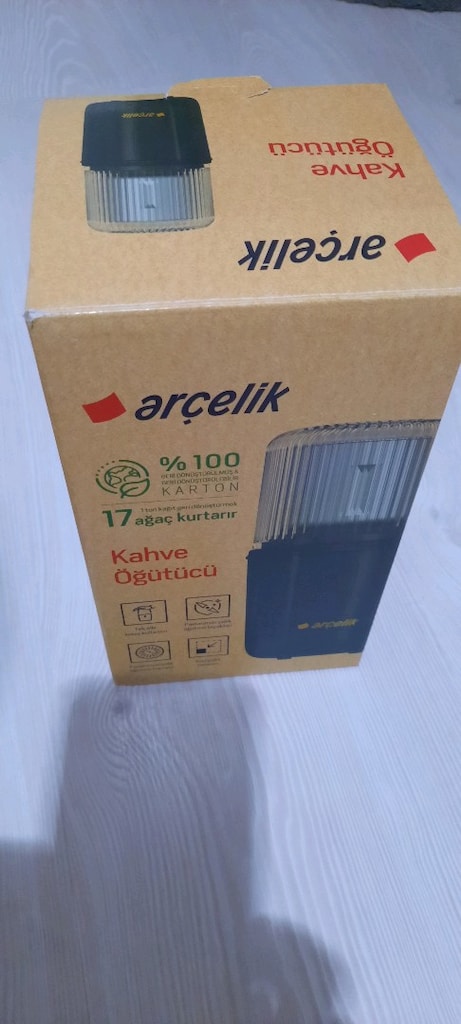 Sıfır Kutulu Arçelik KO 9410 Kahve Öğütücü - Hiç Kullanılmadı - 5