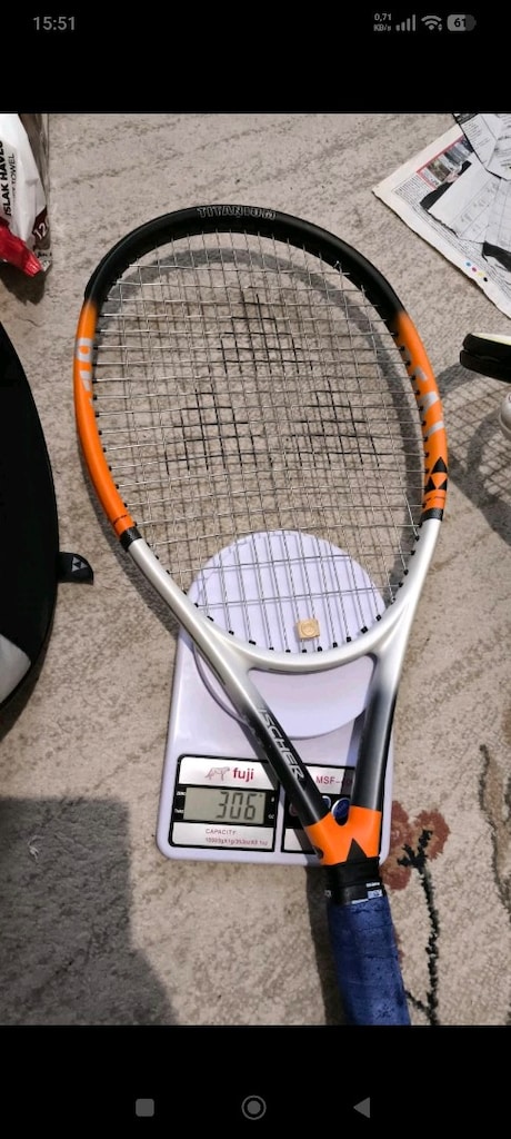 Çeşitli tenis raketleri - 7