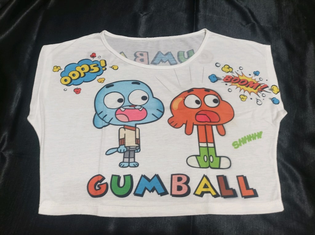 Gumball beyaz t-shirt - 2