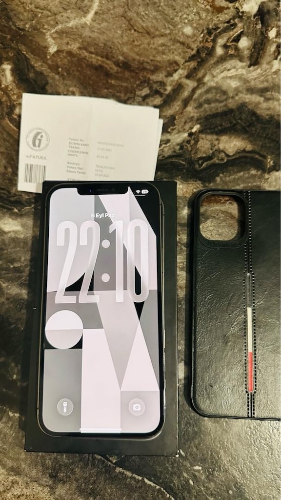 iphone 12 pro max TR ( takas oluR) 256 gb - 9