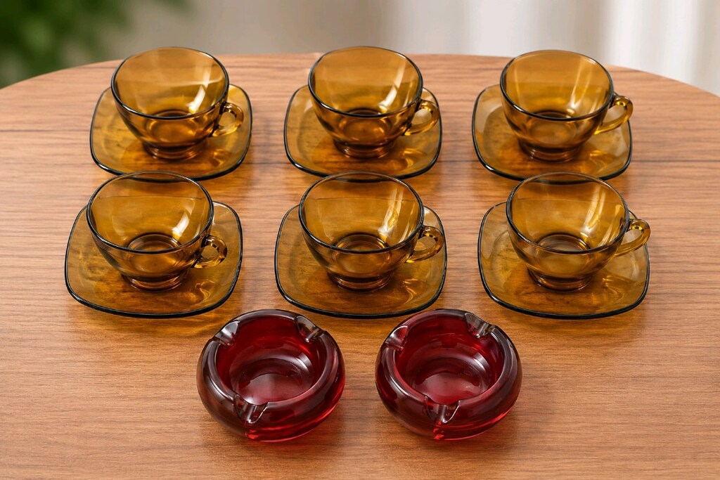 Bardak, Altlığı ve Küllük - 3