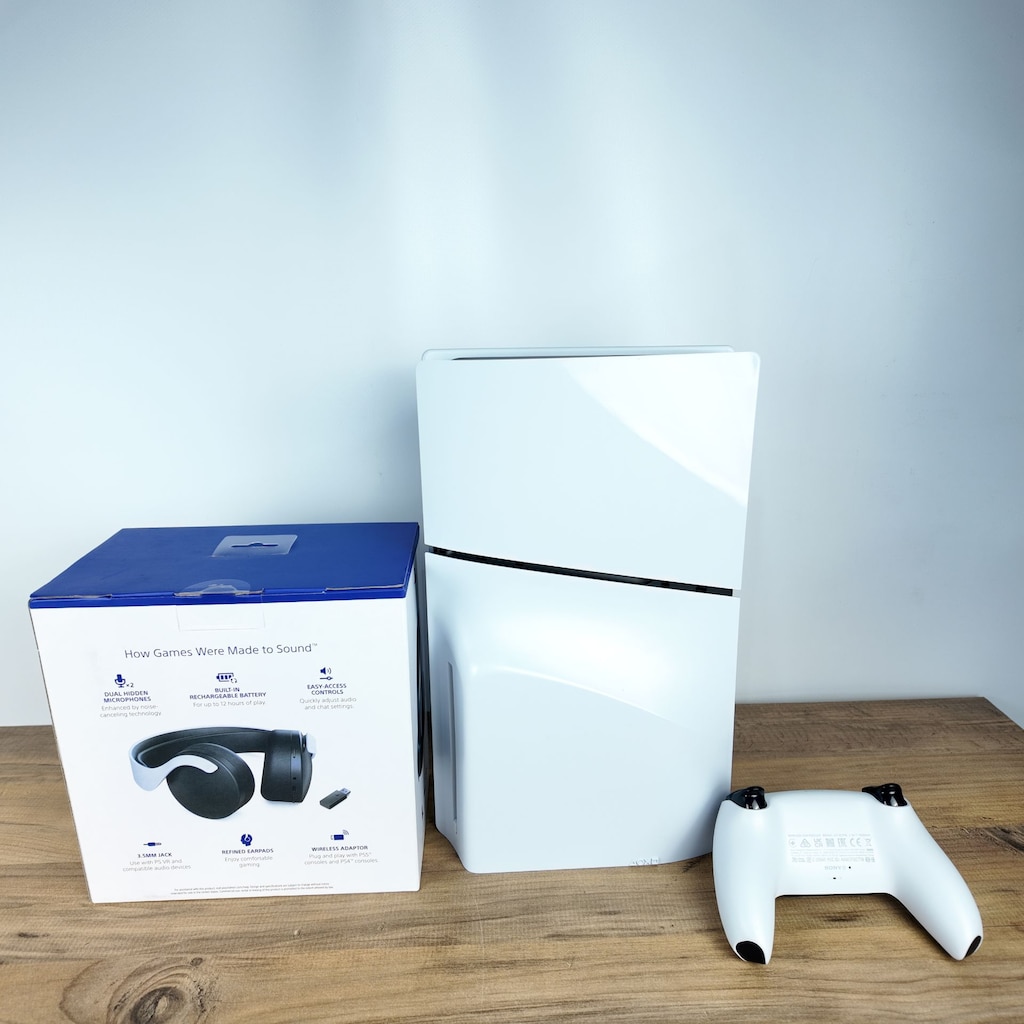 PLAYSTATION 5 SLIM CDLİ KASA TEK KOLLU + PULSE KULAKLIK SIFIR - 3