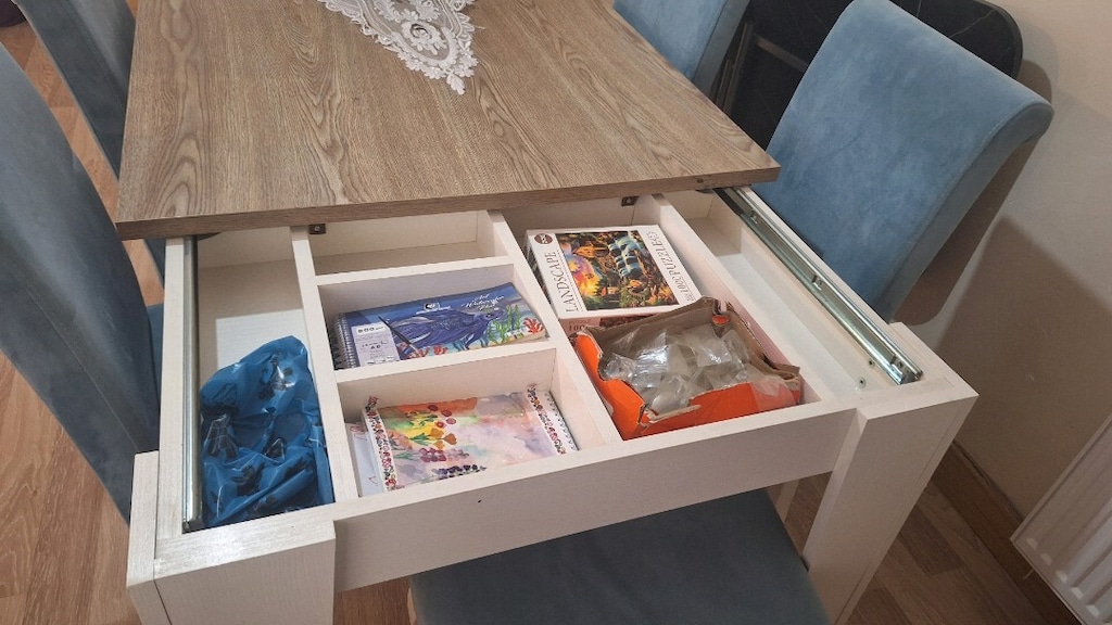 6 ve 8 kişilik yemek masası - 3