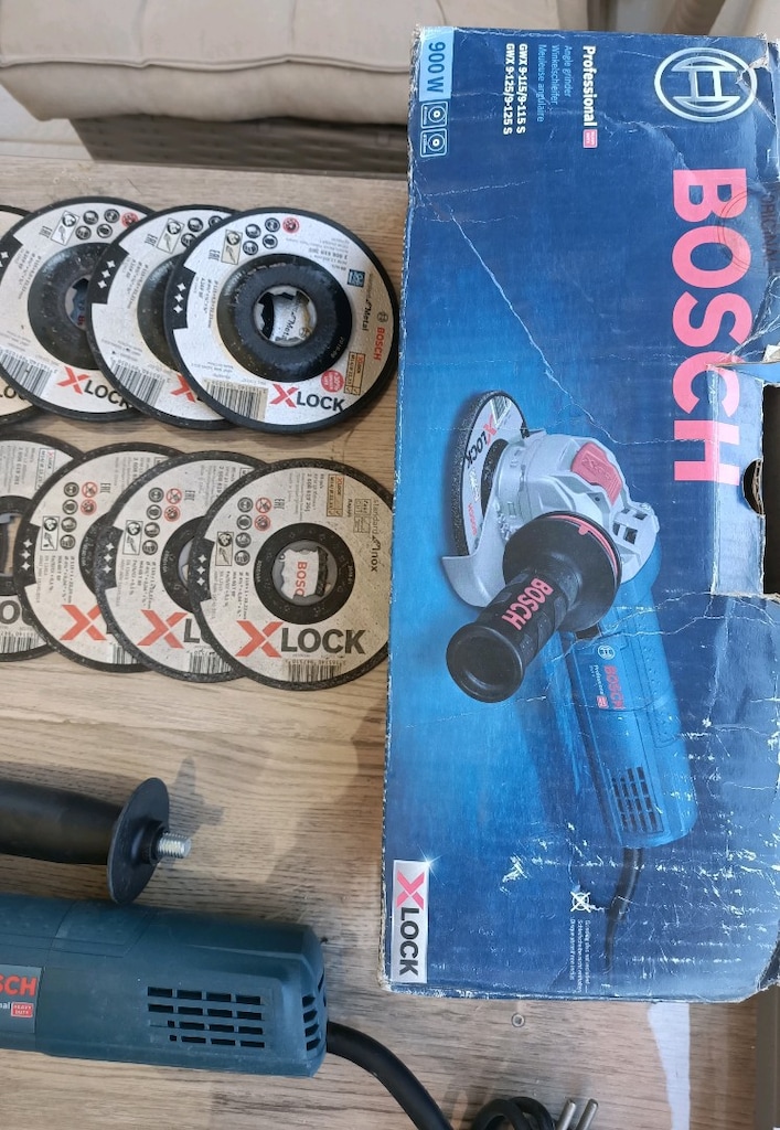 BOSCH GWX 9-115S Avuç içi taşlama - 9