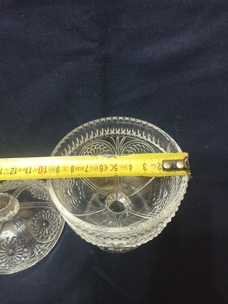 Kristal Kapaklı Şekerlik Kase - 4