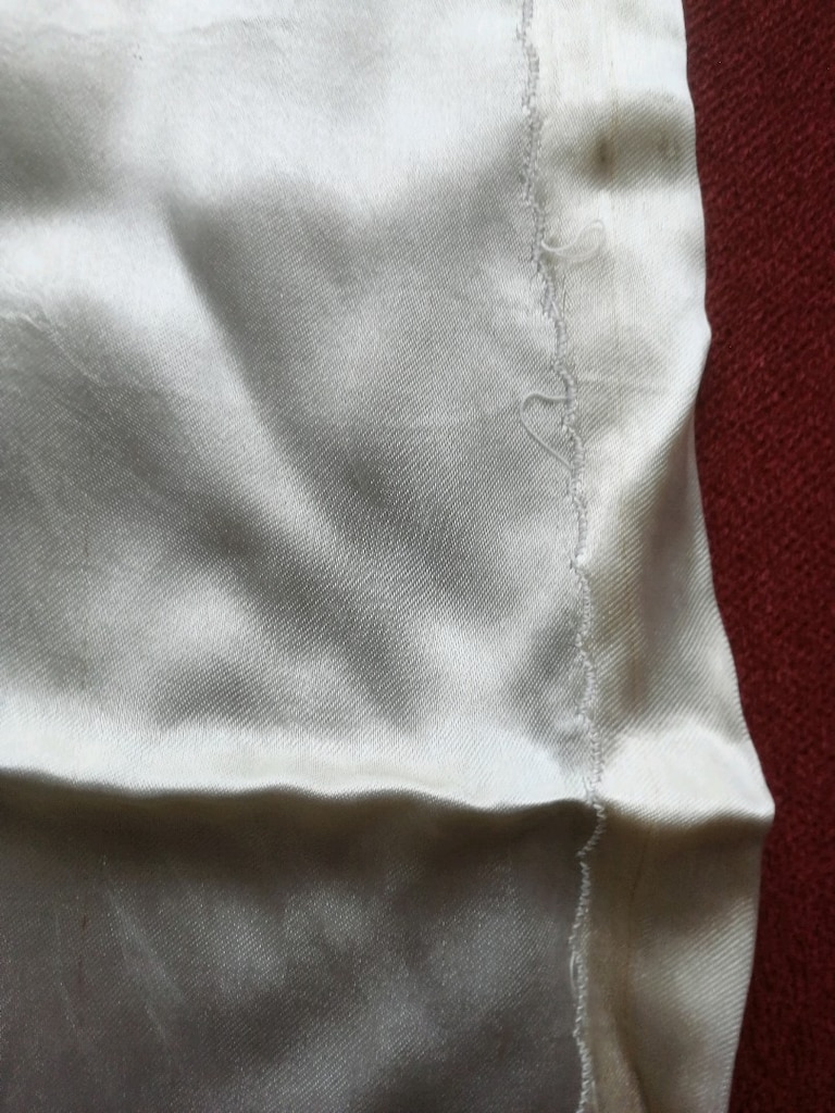 Vintage Sarma İşi Saten Bohça - 6