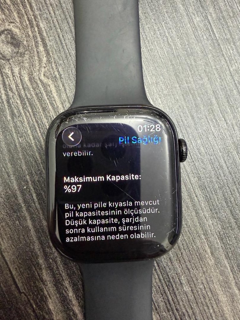 Apple Watch Series 10 GPS 46mm Jet Black | %97 Pil | Garantili - 8