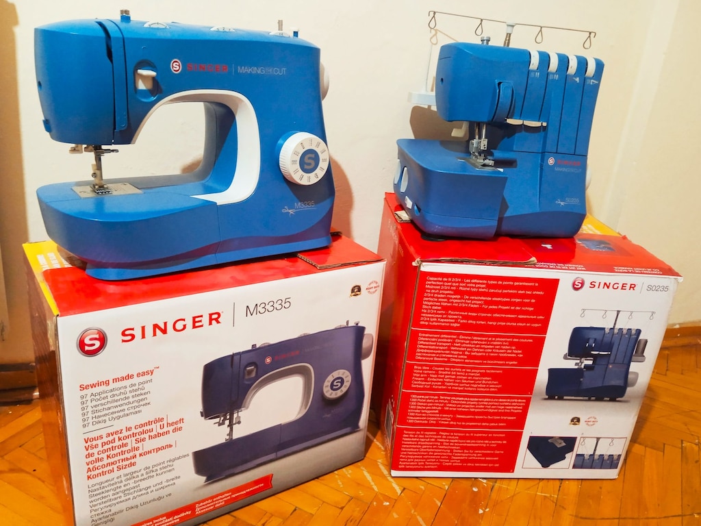 SINGER DİKİŞ MAKİNASI VE OVERLOK MAKİNASI