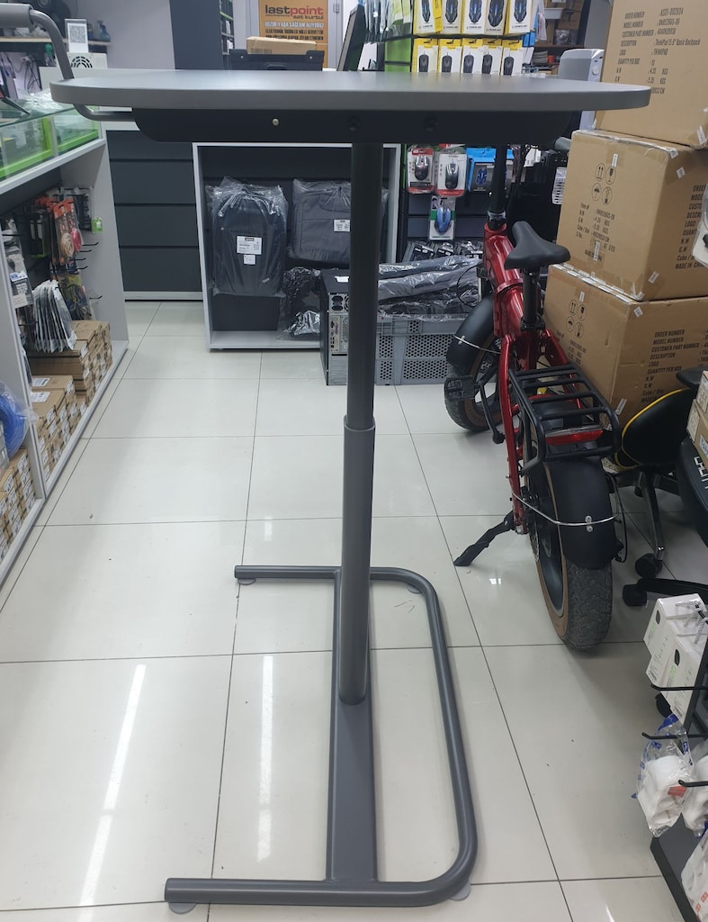 SEGRARE Yüksekliği Ayarlanabilen Çalışma Masa Koyu Gri 110x60cm - 10