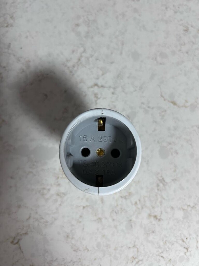Elektrik fiş kafa 16A 220 V - 3