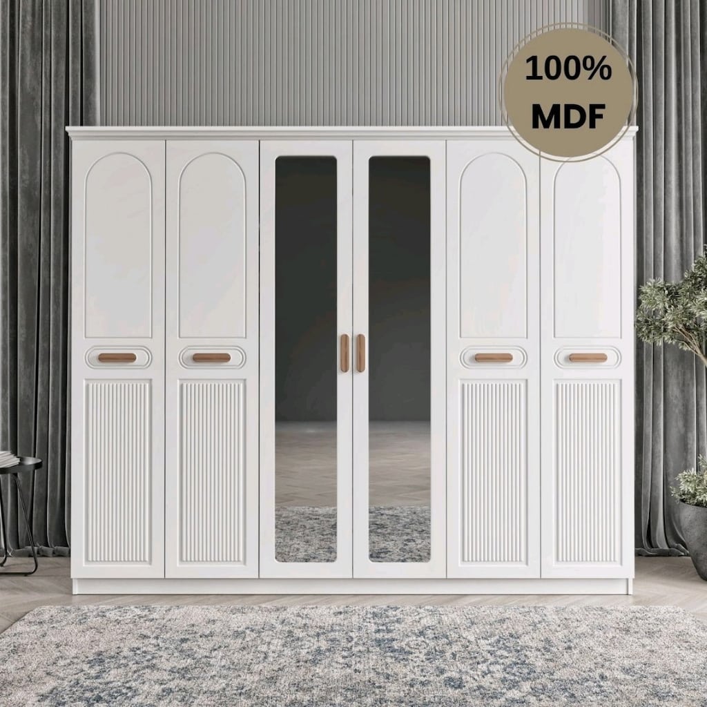 MDF 6 KAPAKLI DOLAP / GARDOLAP - 11