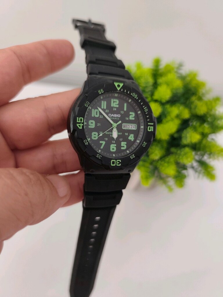 Orjinal Casio MRW-200H Yeşil - 5