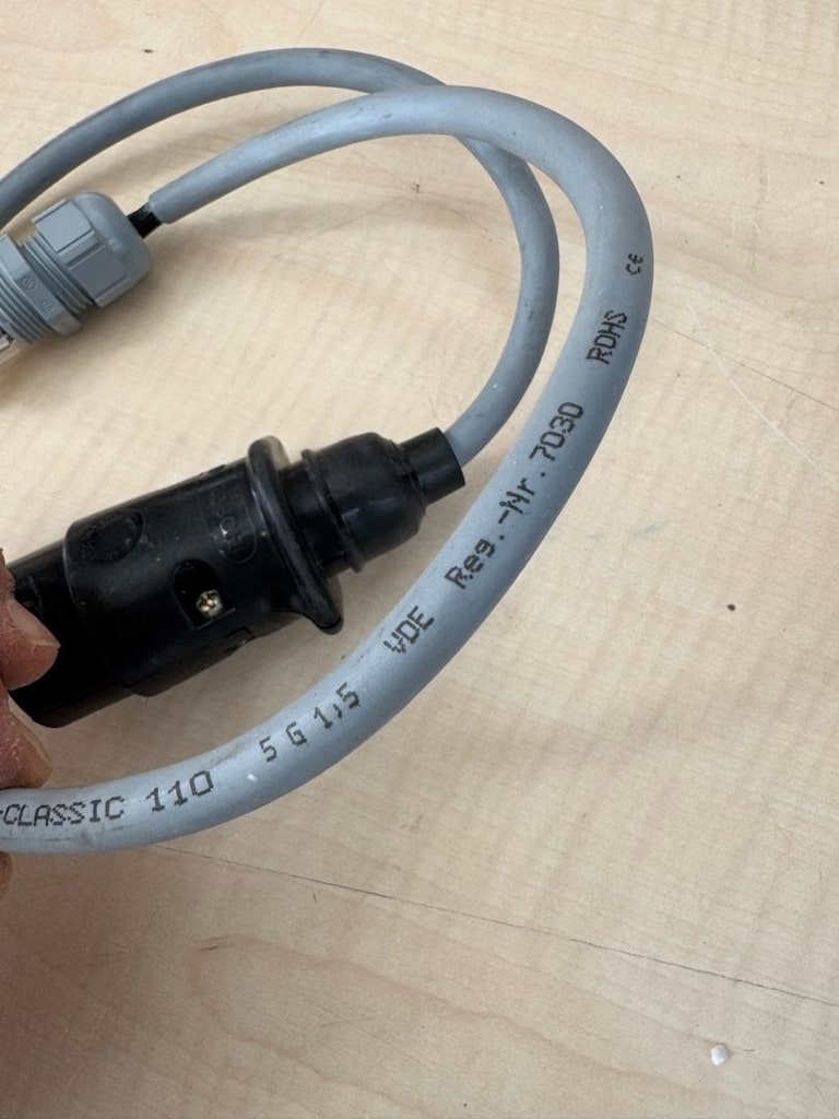 Lapp Kabel ÖLFLEX 5x1.5mm² - Bosch Soketli Endüstriyel Test / Bağlantı - 3