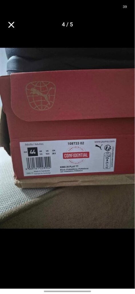 PUMA KİNG 20 PLAY TT Siyah - 5
