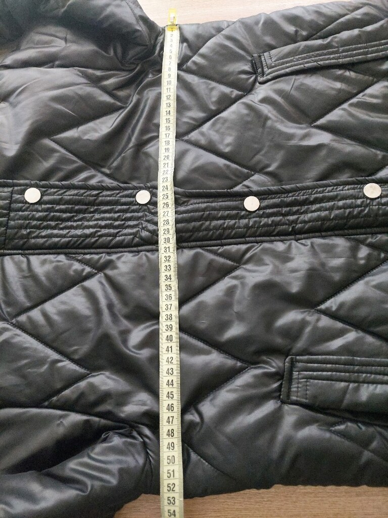 İkoll kürk detaylı kapitone desen mont - 12