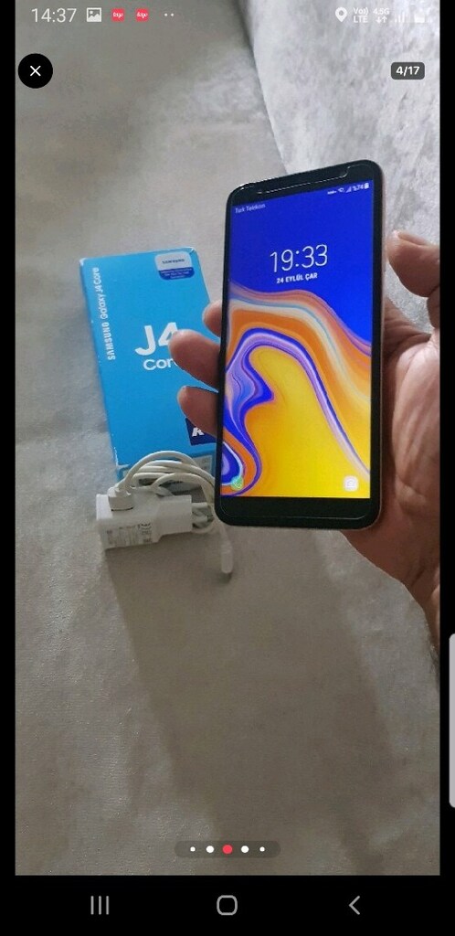 SAMSUNG GALAXY j7 core tr cihazı temiz herşey aktif çalışıyor - 2