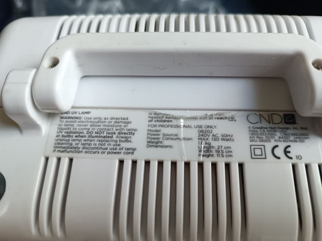 CND Profesyonel UV Tırnak Kurutma Lambası - 6