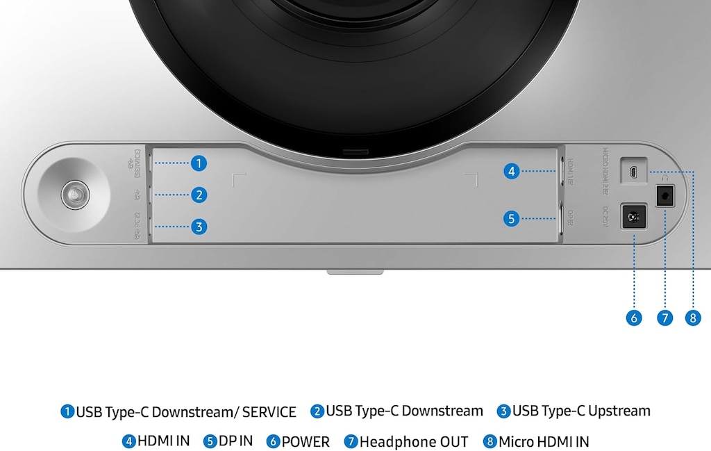 Samsung Odyssey OLED G9 (G91SD) - 49" UltraWide 144Hz Oyuncu Monitörü - 5