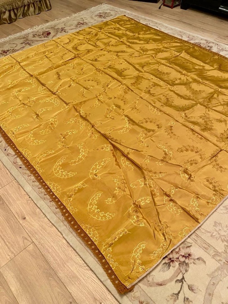 205 x 175 ALTIN SARISI YATAK ÖRTÜSÜ - 3