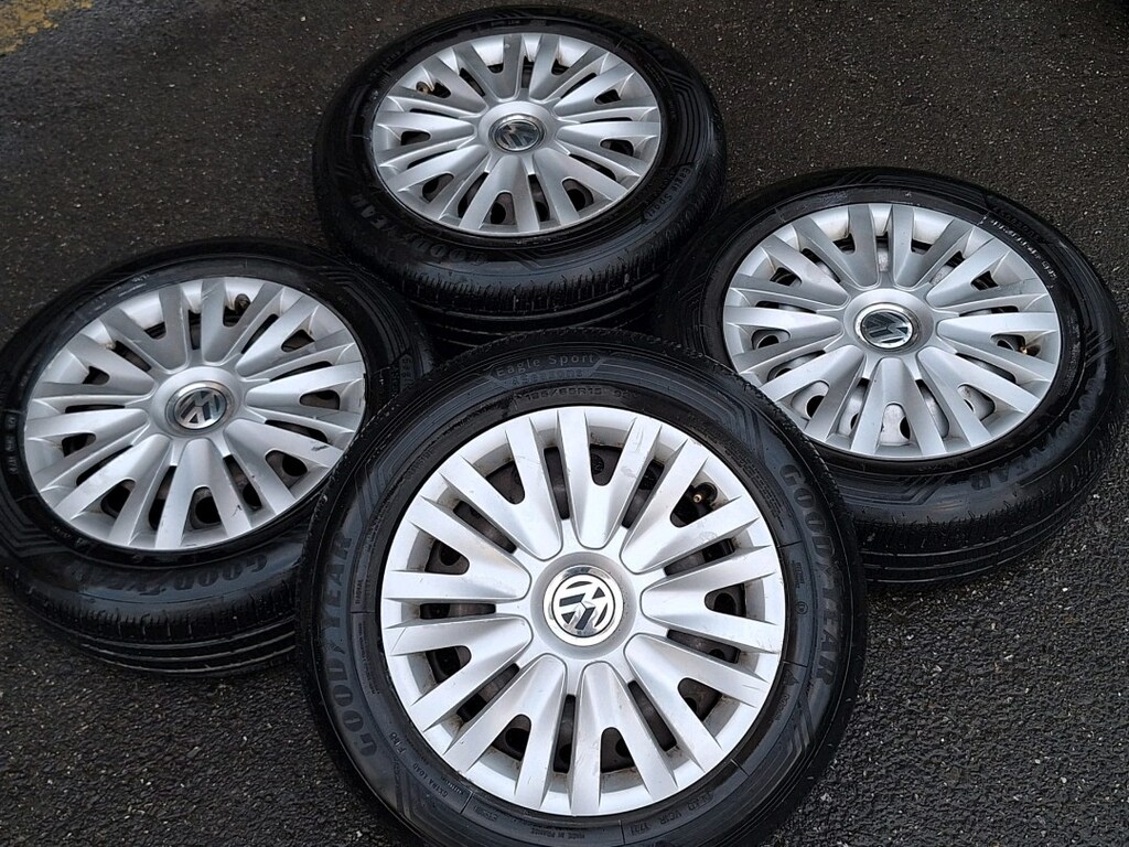 195 65 15 ORJİNAL TOYOTA TENEKE JANT LASTİK TAKIMI TOYOTA FULANS MEGAN - 6