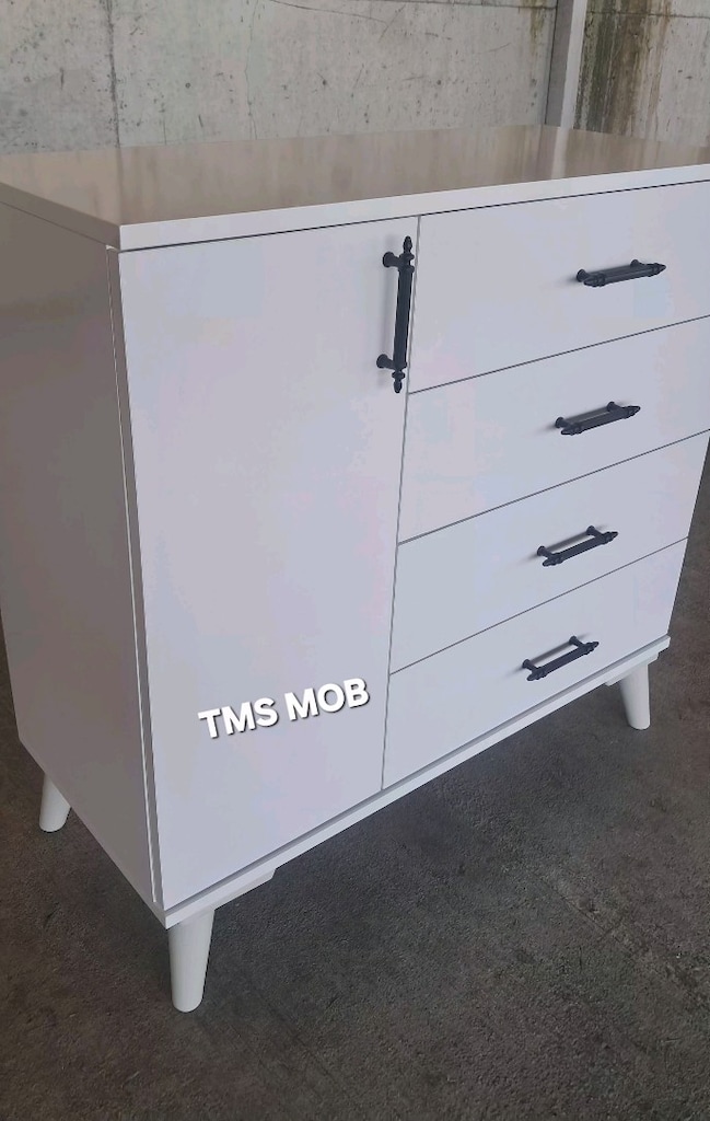 Şifonyer Mdf 3 açılır teleskopik ray sistemi 1.sınıf Mdf 1.kalite - 2