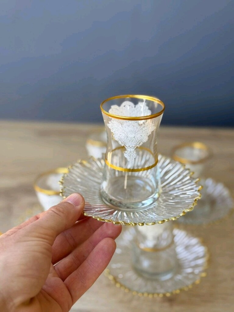 12 parça çay seti (kaşıksız ): 750tl ücretsiz kargo kapıda ödeme - 4