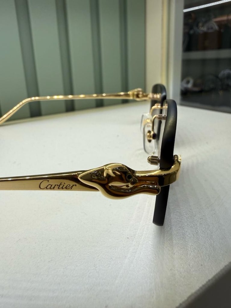 Cartier Panter Tasarım Güneş Gözlüğü - 4
