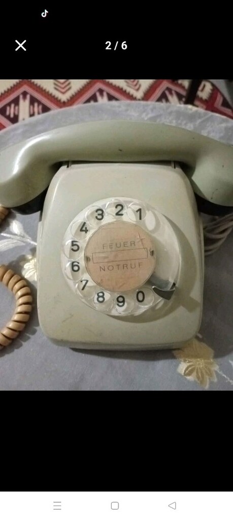 eski, çevirmeli telefon - 6