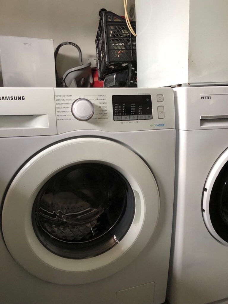 SAMSUNG 9 KG A+++ ÇAMAŞIR MAKİNASI SESSİZ YENİ NASILSA ÖYLE - 4