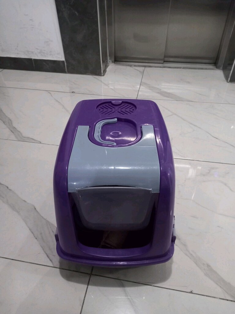 kapaklı kedi tuvaleti - 2