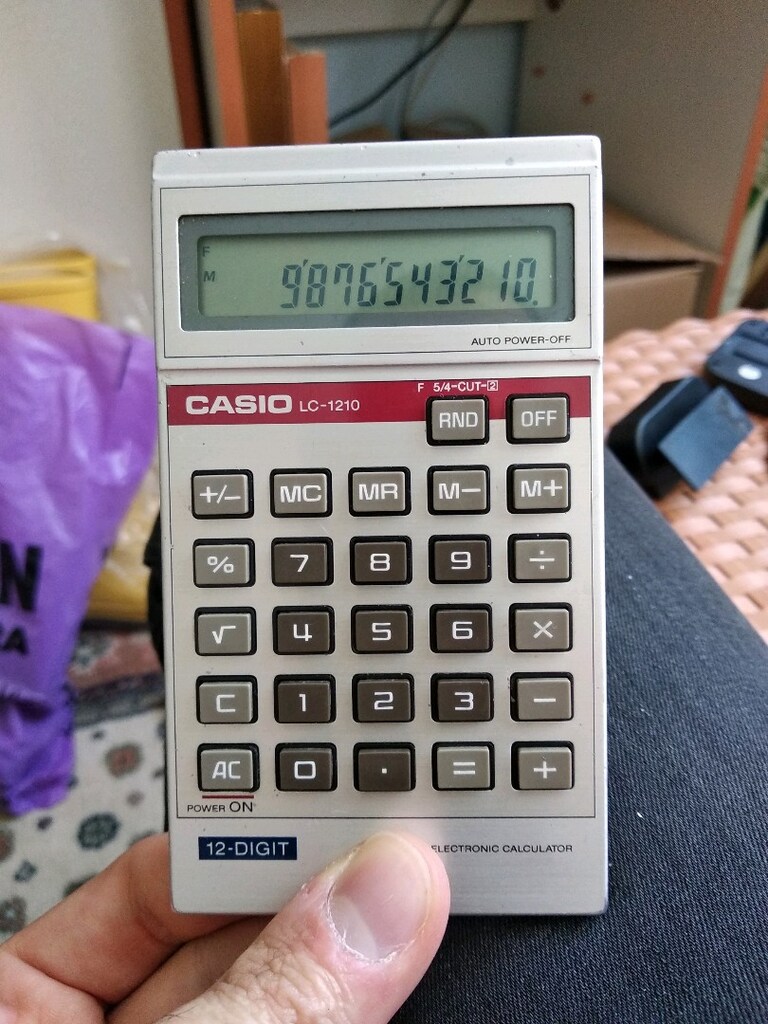 Casio LC-1210 Hesap Makinesi - 4