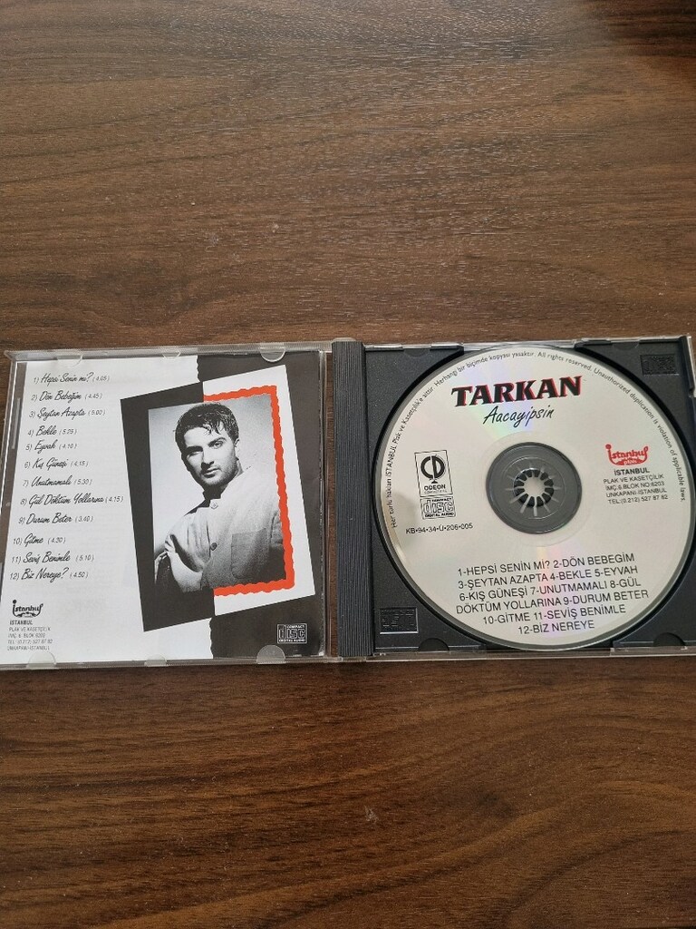 Tarkan Aacayipsin dönem müzik CD - 7
