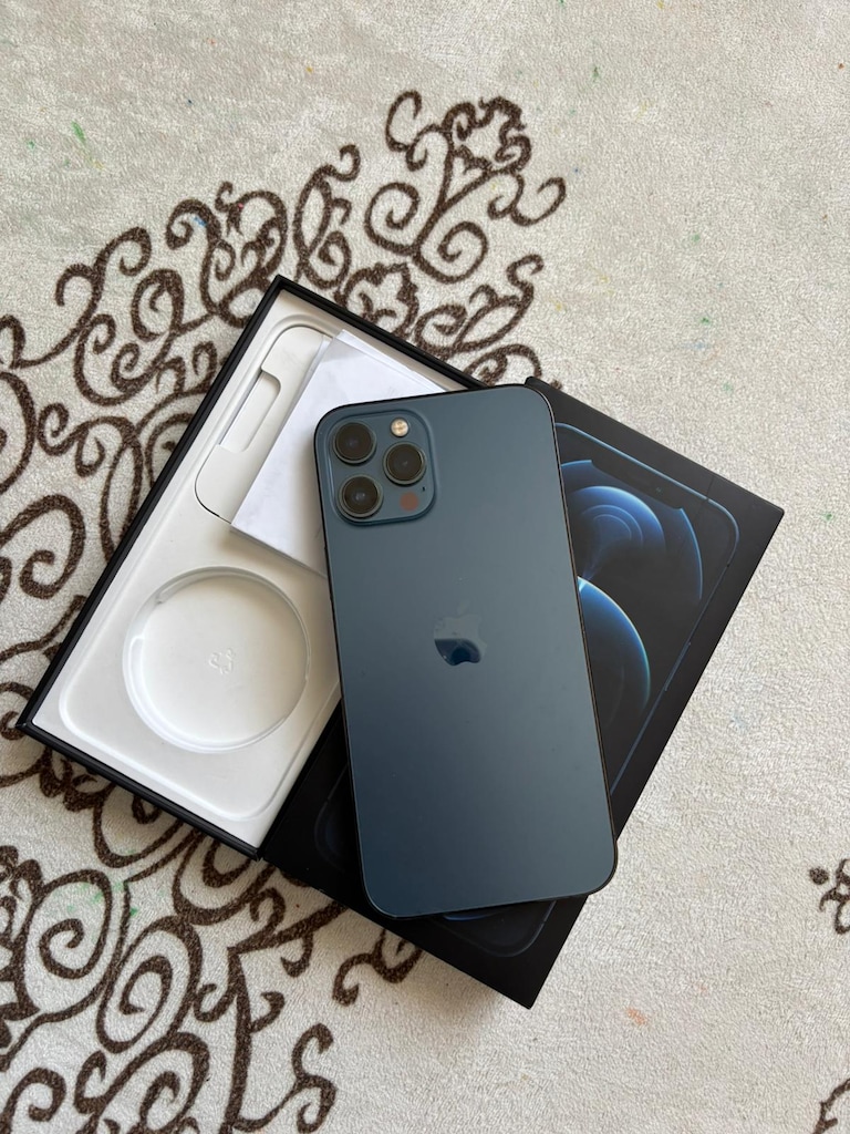 İphone 12 pro max 256GB yurtiçi sıfırdan farksız