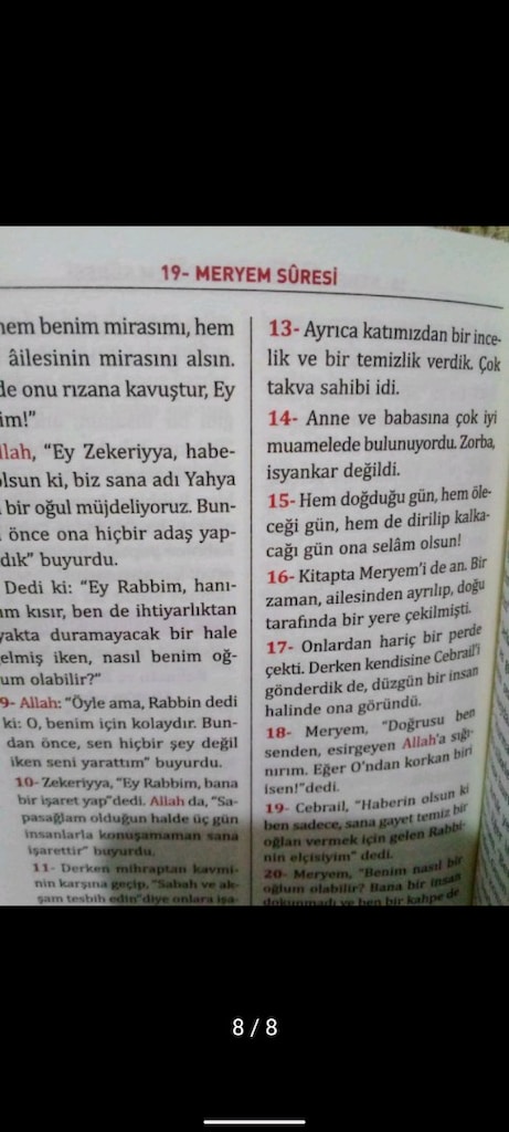 KURANI KERİM MEALİ - 7